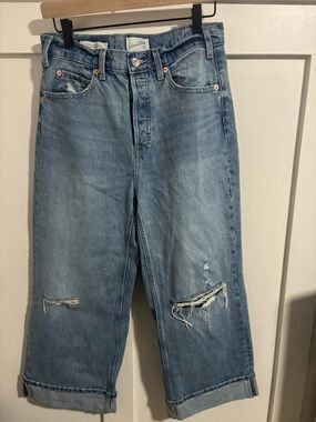 Universal Thread Light Wash Distressed Boyfriend Jeans